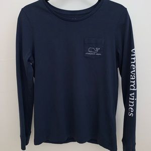 Vineyard Vines Navy Long Sleeve